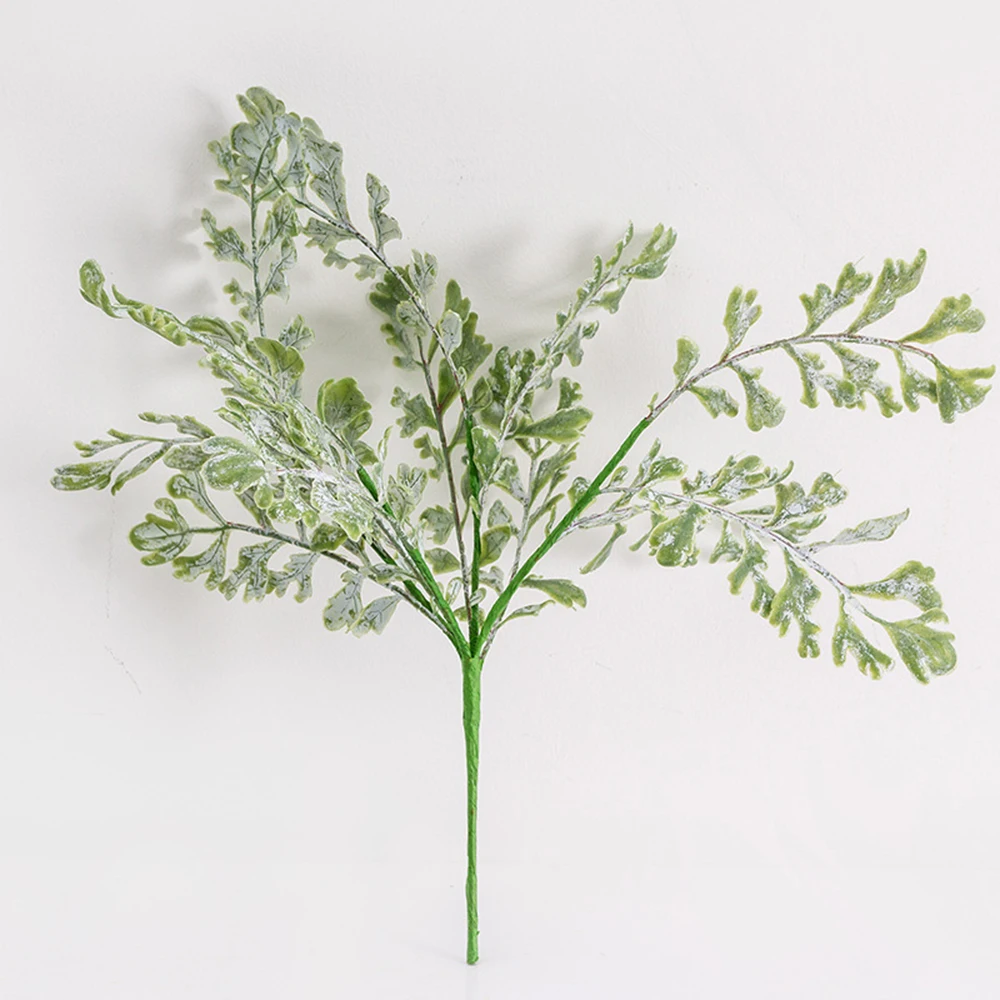 38 см Искусственный цветок Снег листья лотоса высококачественный поддельный