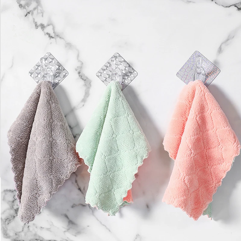 

Absorbent rag kitchen cloth microfiber kitchen dish cloth absorbent towel Cleaning rags for washing dishes cotton kitchen rags