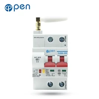 open 2p 16a 125a remote control wifi circuit breaker intelligent automatic recloser overload short circuit protection