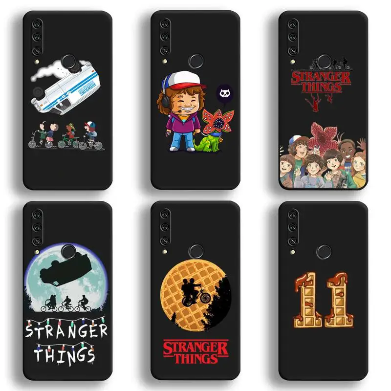 Stranger Things Phone Case Huawei Y6P Y8S Y8P Y5II Y5 Y6 2019 P Smart Prime Pro |