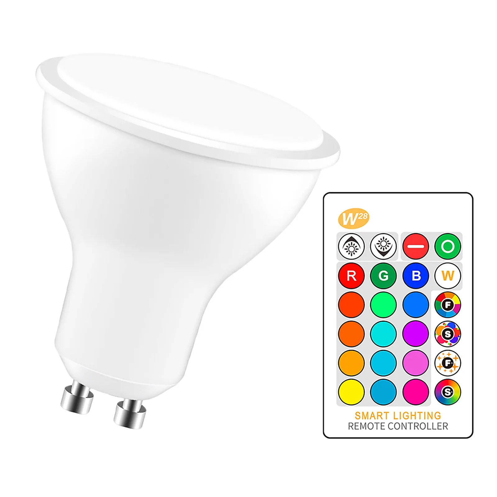 

8W RGBW LED светильник инфракрасный пульт дистанционного Управление Регулируемый Точечный светильник лампа высокое качество светодиодных лам...