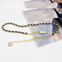 metal chain belts for women waistbands long tassel for suitable jeans suit dress waist belt luxury brand designer waist chain