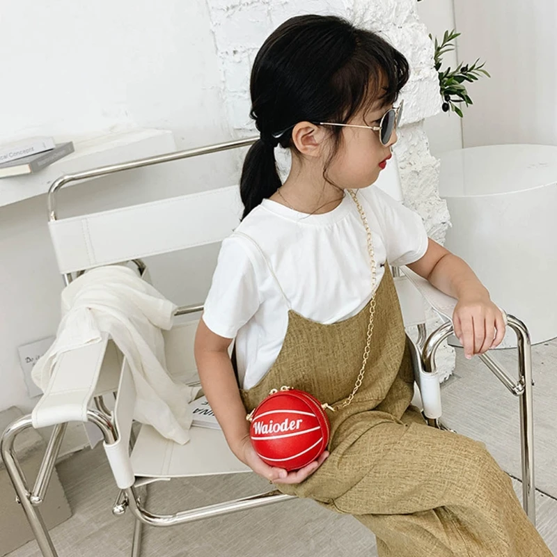 

Children's Clutch Bag Cute Kids Mini Basketball Purse Crossbody Bags for Boys Girls Small Coin Wallet Handbag