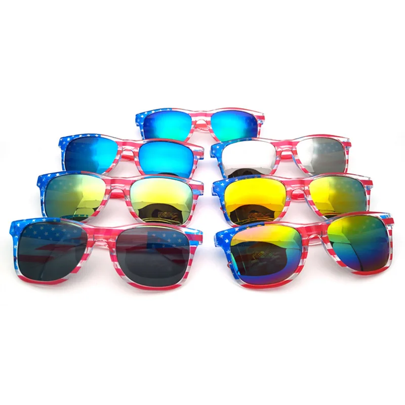 2021 Various personality USA Flag sunglasses Independence Day Eyewear American Promotional Sun Glasses | Аксессуары для одежды