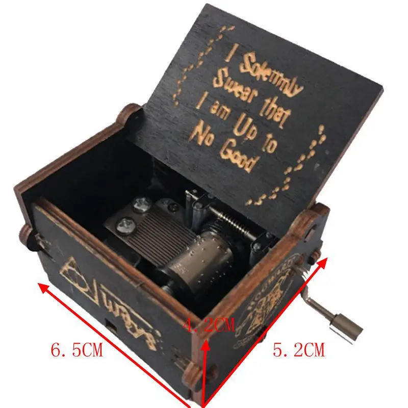 Экшн-фигурки музыкальная шкатулка игрушки волшебная Гарри Снитч ретро ручная