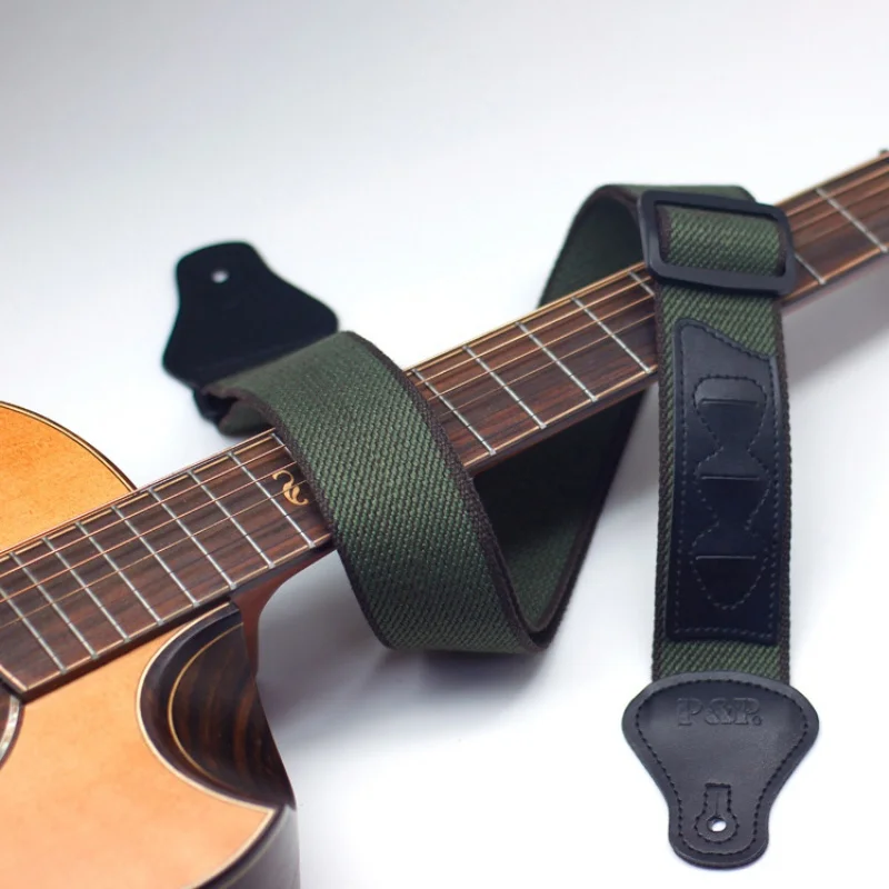 

Acoustic Electric Guitar Shoulder Strap Adjustable Bass Cotton Belt Musical Stringed Instruments Accessories New