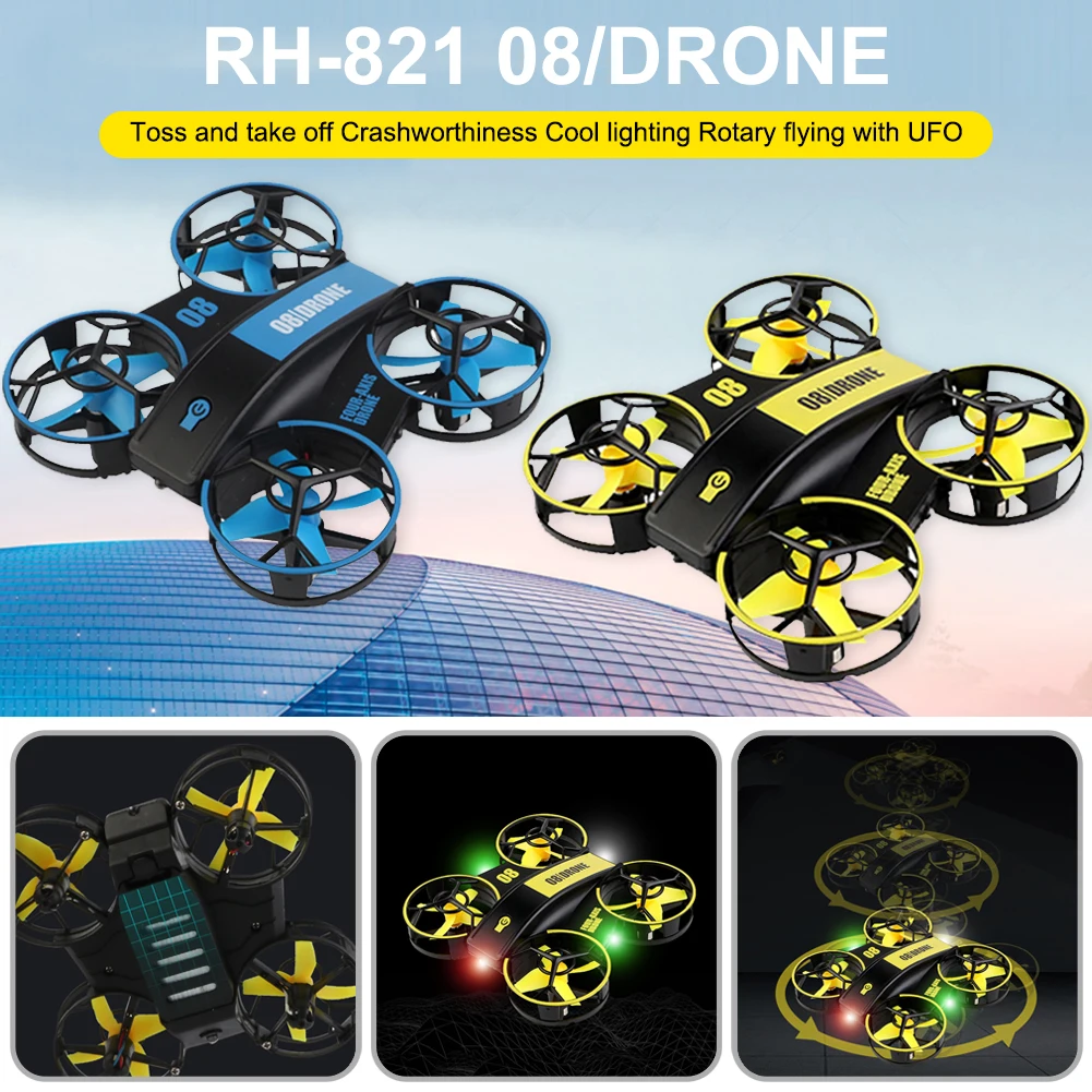 

Mini Drone For Kids Beginners Remote Control Quadcopter 360° Flip, Headless, Altitude Hold Toy Gift Dropshipping