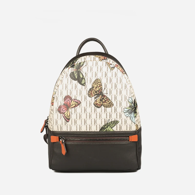 

CHCH 2021 Fashion Luxury Designer Girl and Women's Backpack Large Capacity Leather Bags