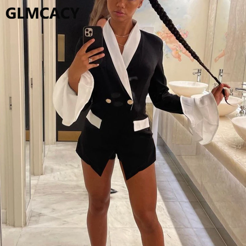 

Женский блейзер с расклешенным рукавом и воротником-шалью, шикарное повседневное спортивное пальто, куртка