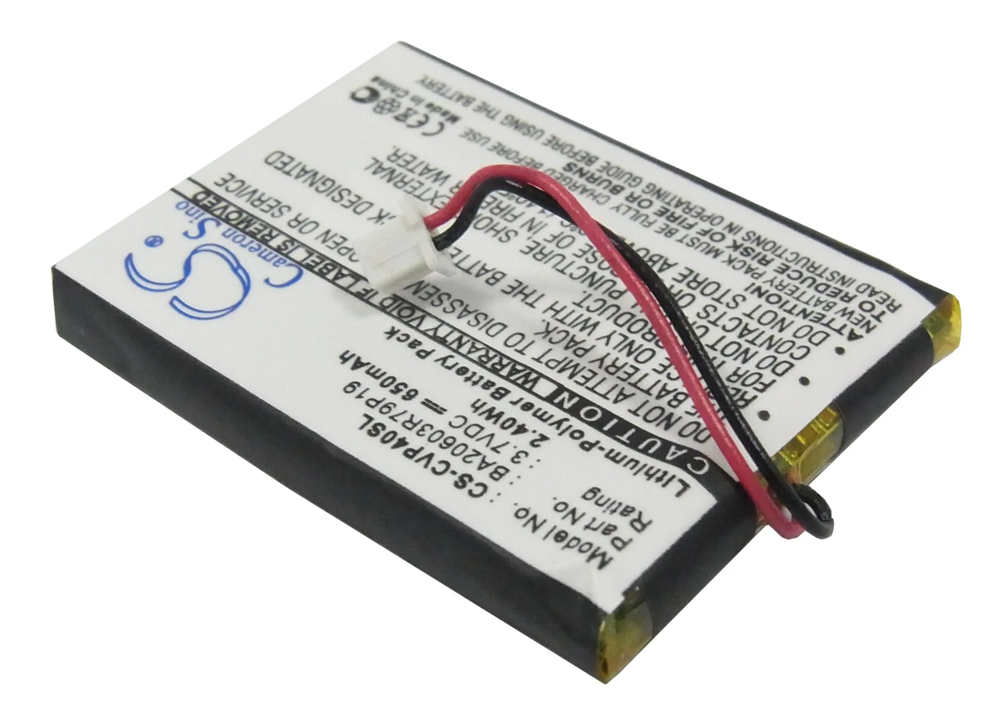Аккумулятор Cameron Sino 650mAh Для креативного DAP FL0040 V Plus Zen BA20603R79919|Цифровые