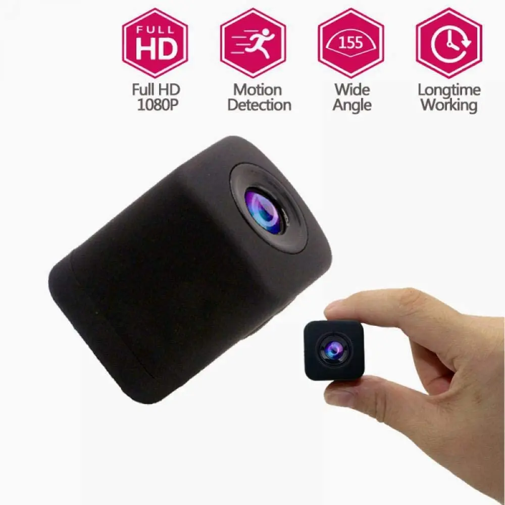 Мини камера видеонаблюдения HD 1080P SQ18 SQ19 с ночным видением и датчиком