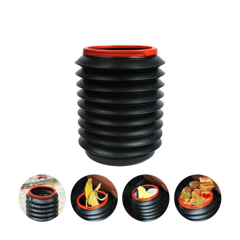 

4L Folding Water Bucket Trash Collapsible Fishing Outdoor Camping Car Cleaning Mop Washbasin Garden Watering Foldable Container