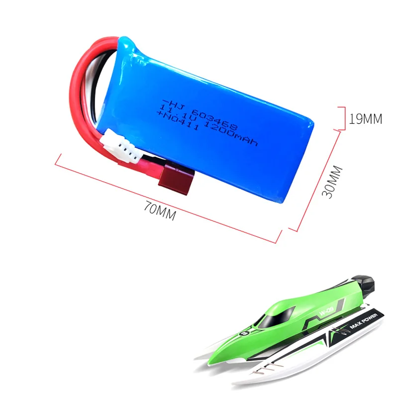 111 v 1200mah 30c 3s lipo батарея для wltoys wl915 rc лодка вы