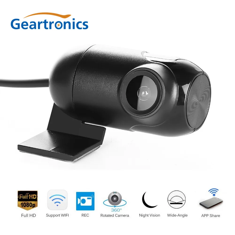 Автомобильный мини видеорегистратор видео AV RCA вход ночное видение HD 1920P