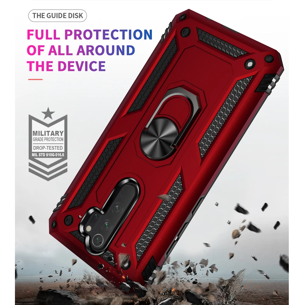 Case For Xiaomi Redmi Note 8 Pro Cover Back Soft Silicone Car bracket Phone | Мобильные телефоны и аксессуары