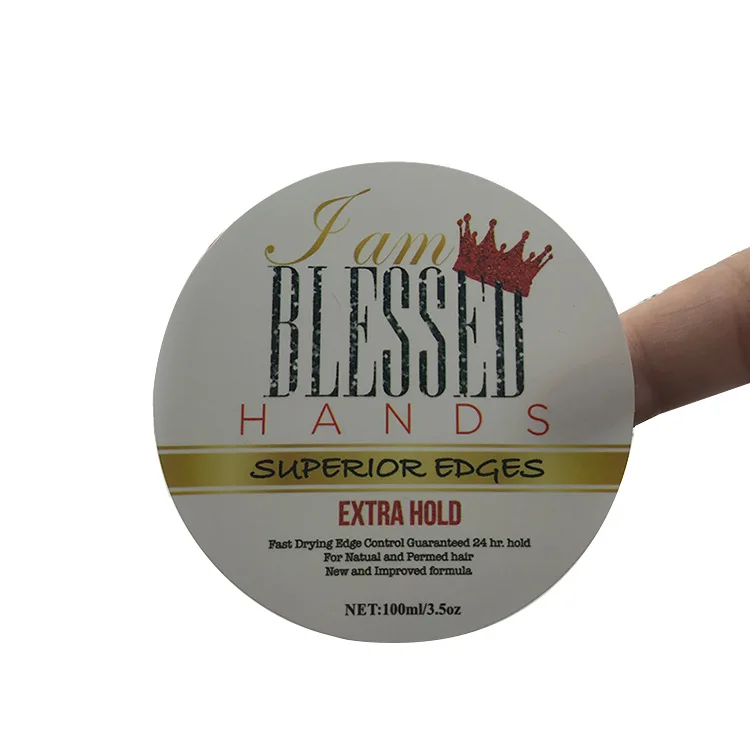 

Customized PVC Waterproof Logo Adhesive Sticker Label Printed Circle Colorful Bottle Seal Packaging Stickers