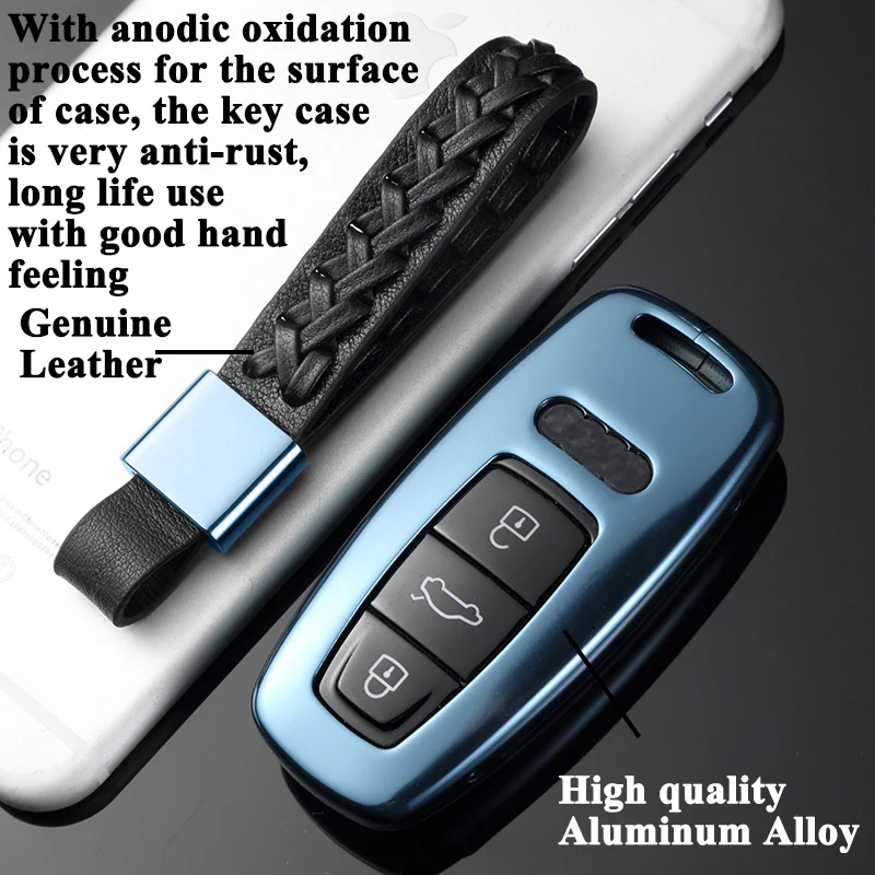 Чехол SEEYULE для автомобильного ключа защитный чехол органайзер ключей хранения