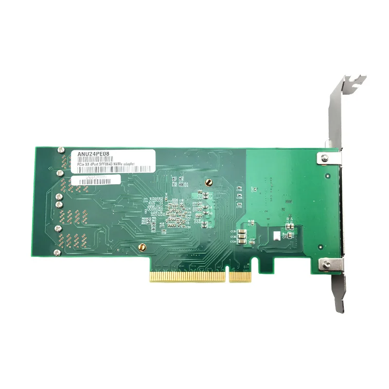ceacent nvme контроллер ssd райзер 12gbs anu24pe08 sff8643 р