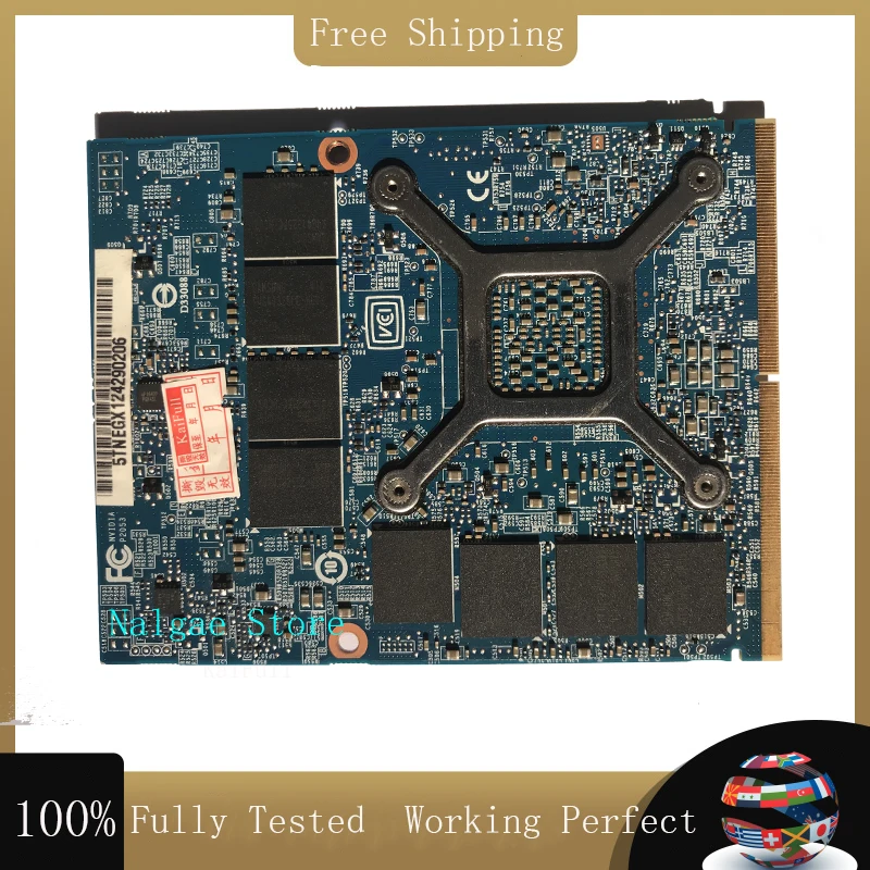 GTX880M GTX 880M GDDR5 8 Гб N15E-GX-A2 графическая видеокарта для DELL Alienware M13X R1 R2 M15X M17X R3 R4 R5 M18X |