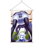 Аниме Lala Monster Musume no Iru Nichijou Prsonalize изготовленный клиентом тканевый настенный постер из сплава прокрутка 60x90 см 24x36inches