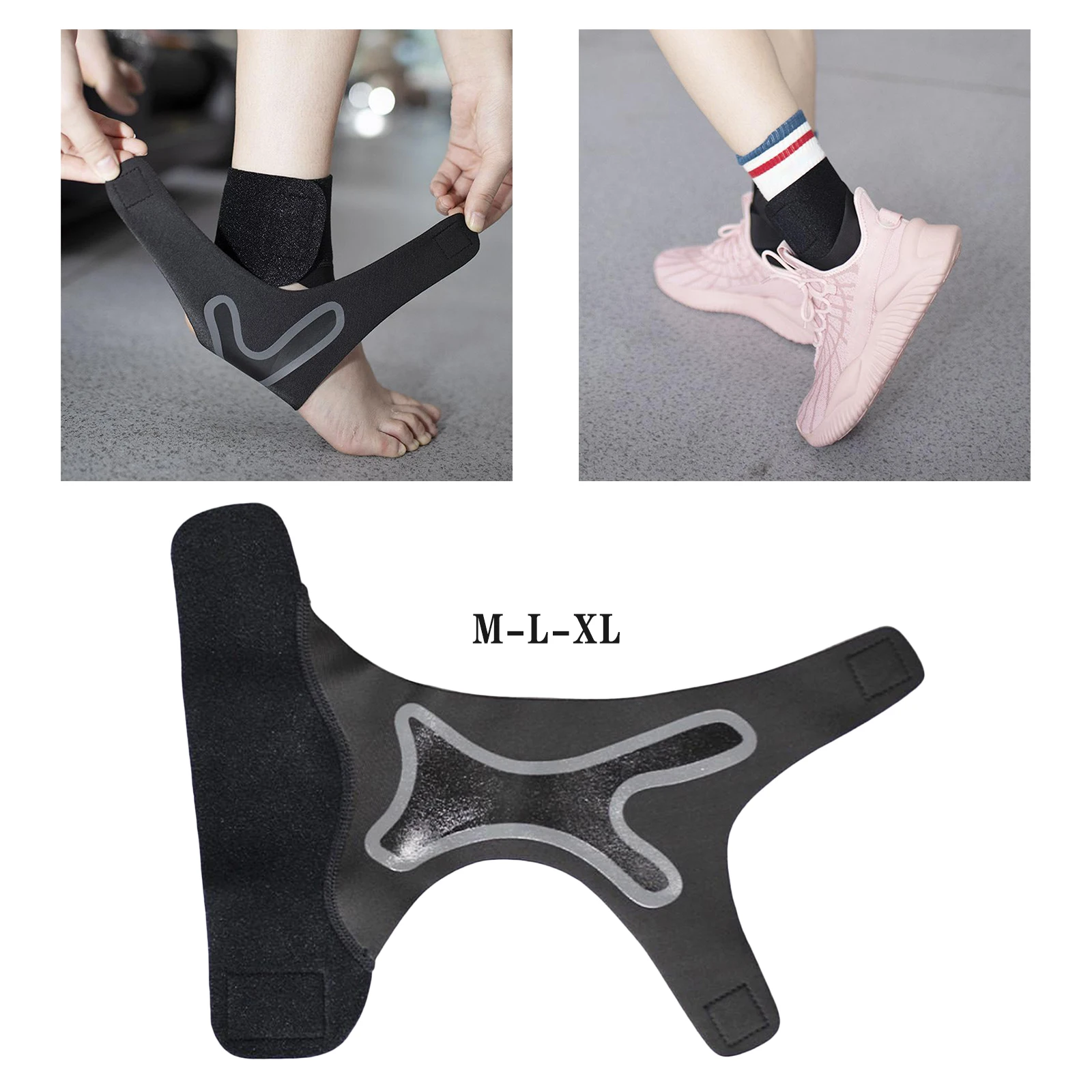 

Ankle Supports 2 Pack - Adjustable Ankle Brace Compression Ankle for