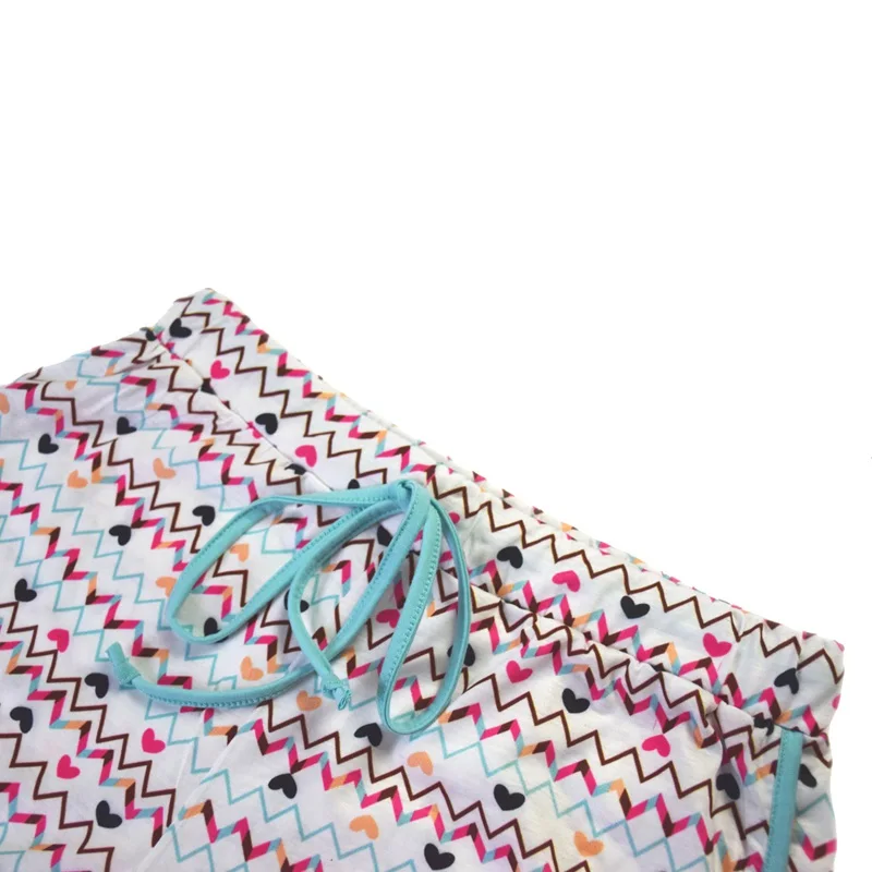 Новая повседневная Пижама для всей семьи Пижамный набор с мультяшным единорогом