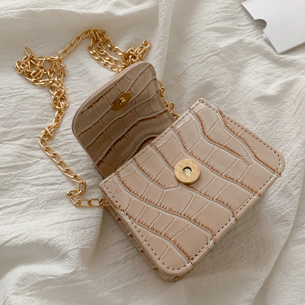 

Mini Cute PU Leather Crossbody Bags For Women 2021 Round Square Messenger Shoulder Bag Ladies Phone Purses and Handbags