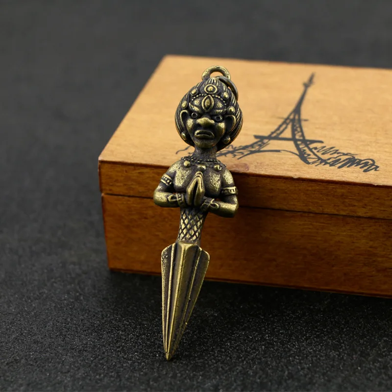 Непальская античная бронза Тантра буддистское оружие медные украшения Будда