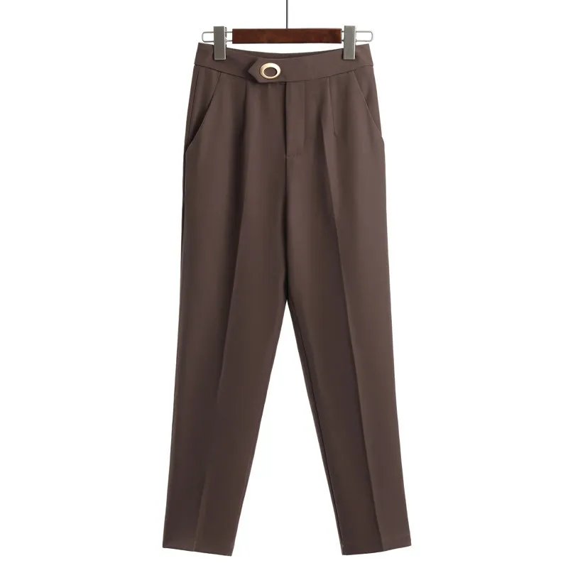 Штаны ощущение шифоновые штаны Гарун женский девять очков 2019 Лето маленькое