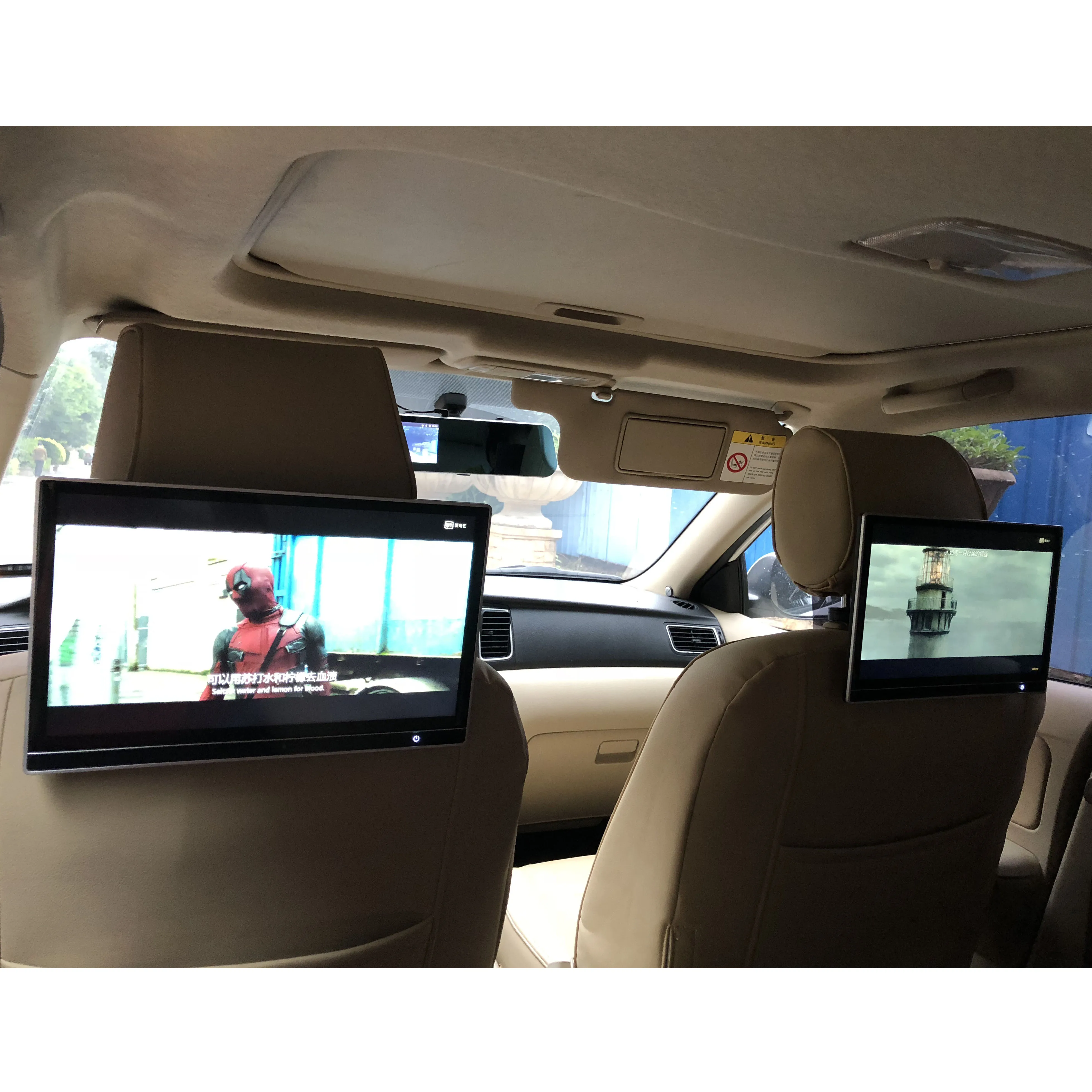 

12.5Inch WiFi Android Car Headrest Monitor For Infiniti Q50 Q60 Q70L QX30 QX50 QX60 QX70 QX80 ESQ Rear Seat Entertainment System