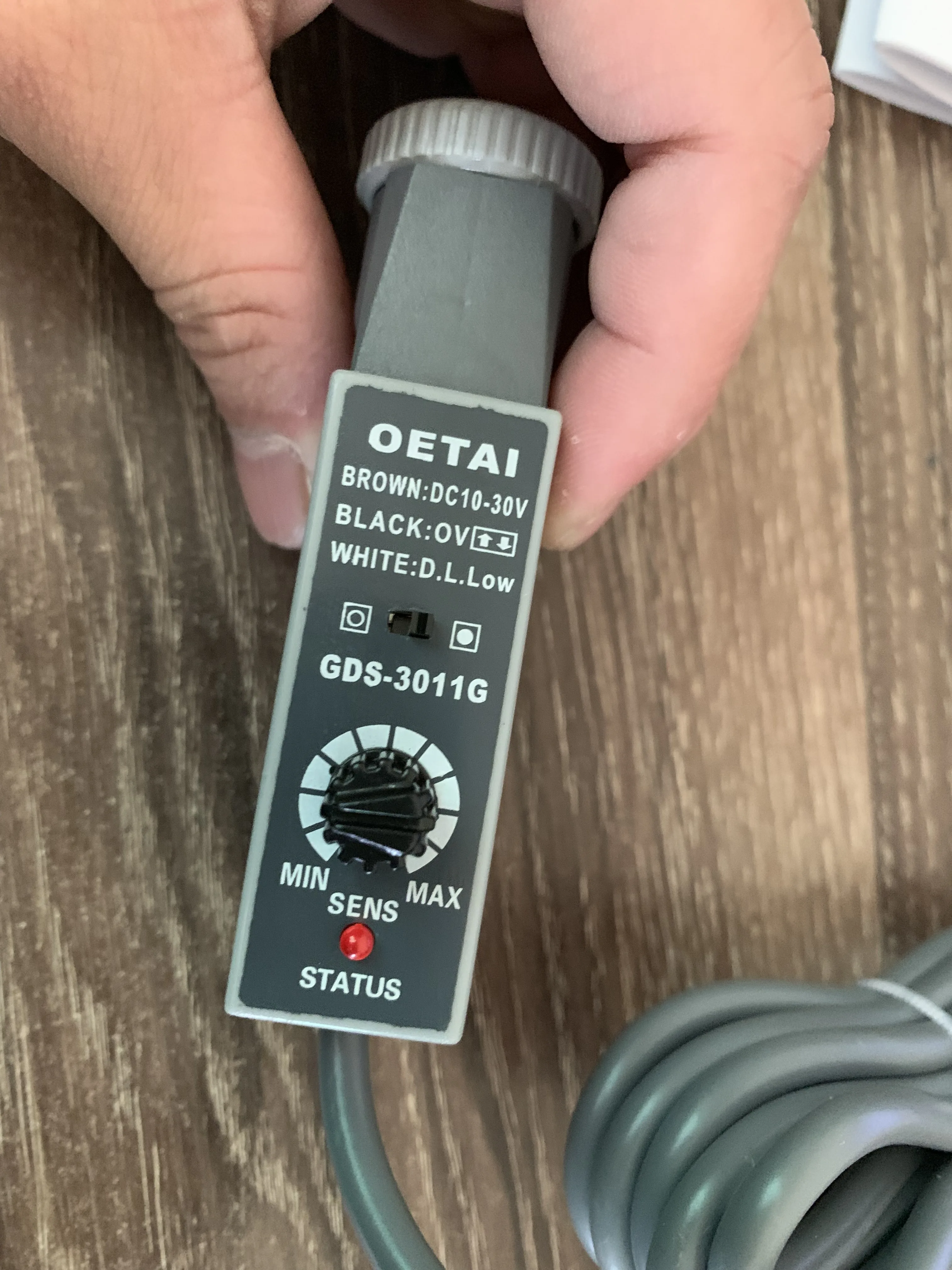 GDS 3011 зеленый цвет фотоэлектрический датчик переключатель делая