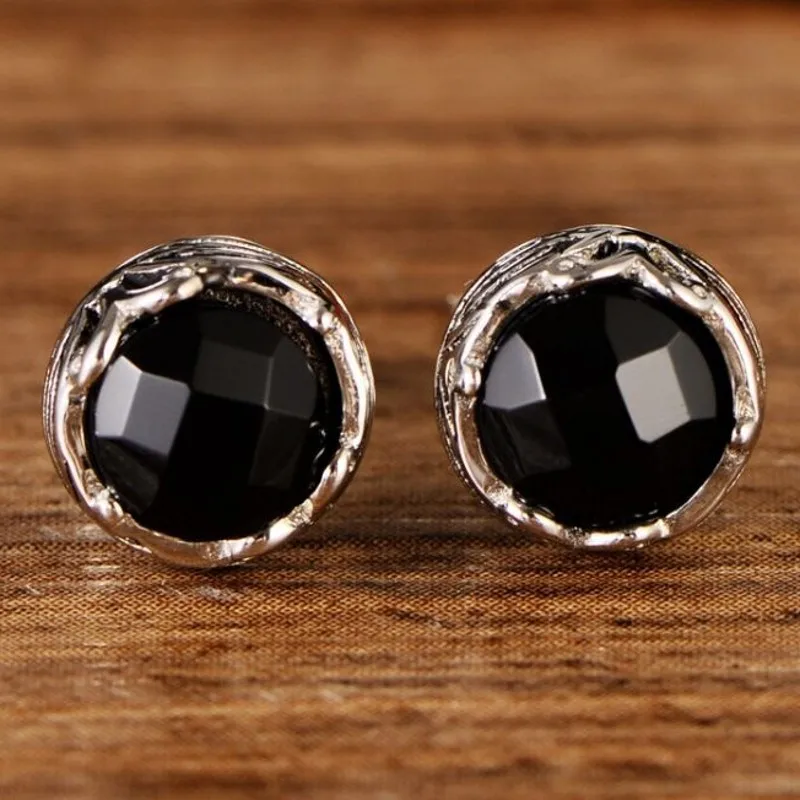 Новинка мужские серьги ювелирные изделия женские из чистого серебра 201 пробы