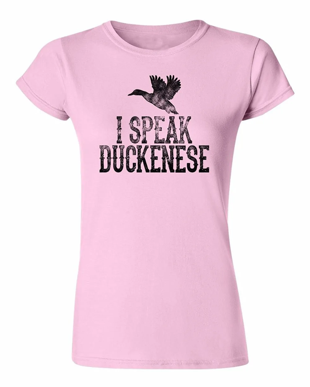 

2019 Hot Sale New Fashion Brand O-Neck Oversize Style Tee Shirts Styles Ladies I Speak Duckenese Teestriped T Shirt