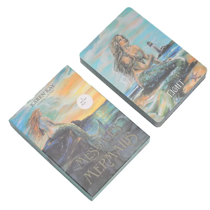 

Messages From The Mermaids Oracle Tarot Card Deck 44 Cards And Guidebook