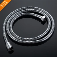 vgx hand shower plumbing hoses stainless steel 1 5m tube pipe bathroom accessories universal g12 edmp blackchrome sh0202