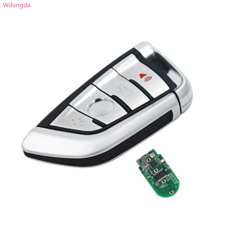 

4 Buttons Smart Remote Key 868mhz 434mhz 315mhz pcf7945 chip For BMW 5 7 Series X5 X6 CAS4 CAS4+ Keyless Entry Key