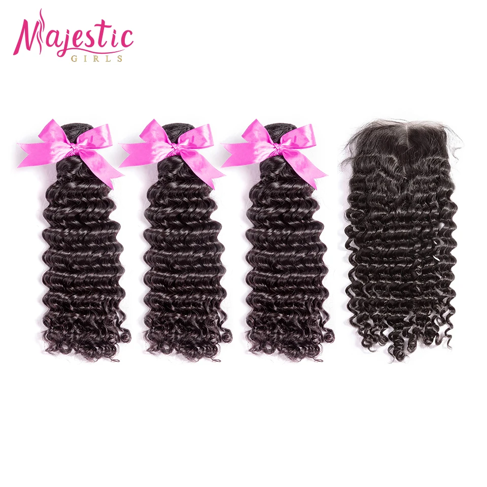 

OneCut Hair Deep Wave 8 дюймов-32 дюйма P перуанские девственные волосы пакеты естественного цвета с застежкой