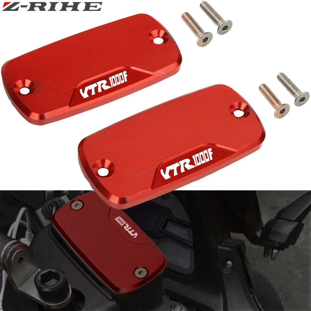 

For HONDA VTR1000F VTR 1000F 1997-2007 Front Brake Clutch Cylinder Fluid Reservoir Cover Cap Motorcycle Accessories VTR1000 F