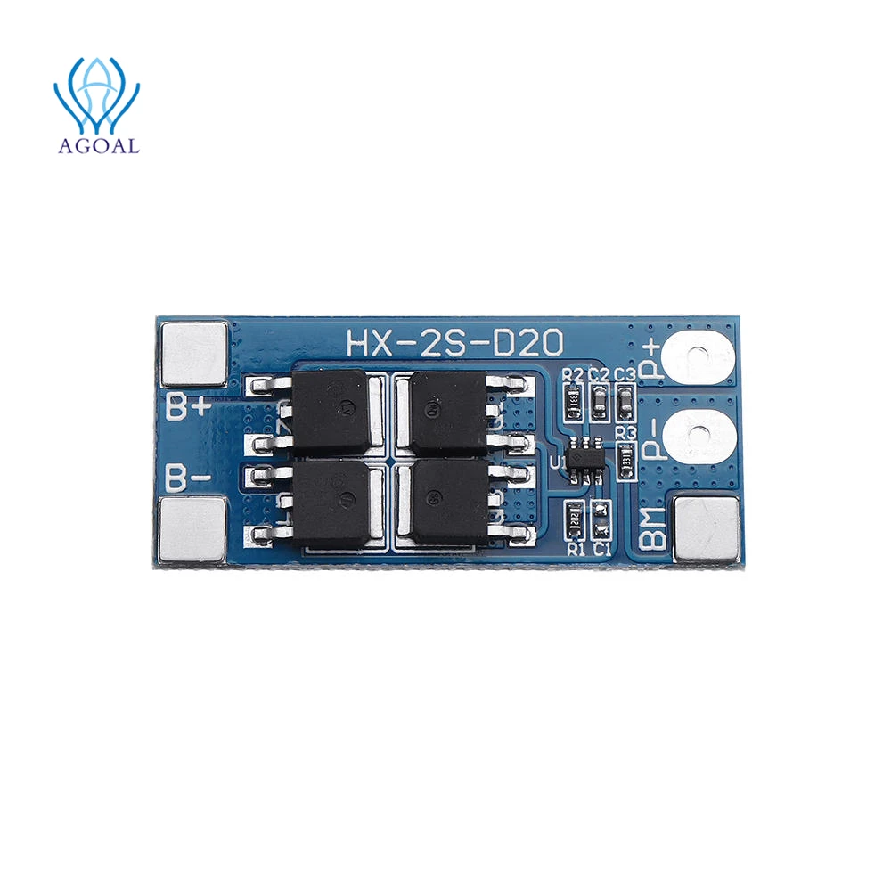 

2S 10A Li-ion 7.4v 8.4V 18650 BMS PCM battery protection board bms pcm for li-ion lipo battery cell pack