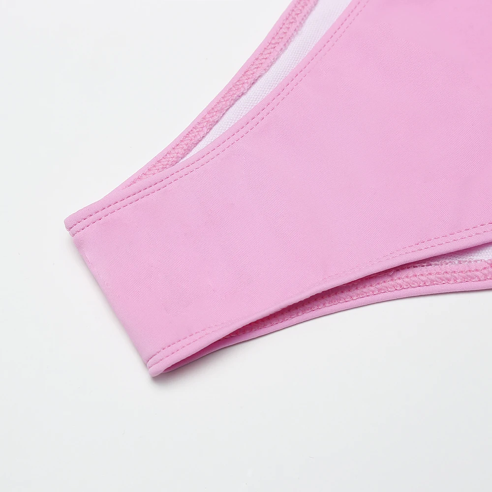 

2020 Europe And The United States New Pink Sexy Bikini Explosions Ladies Split Swimsuit Bikini SP009