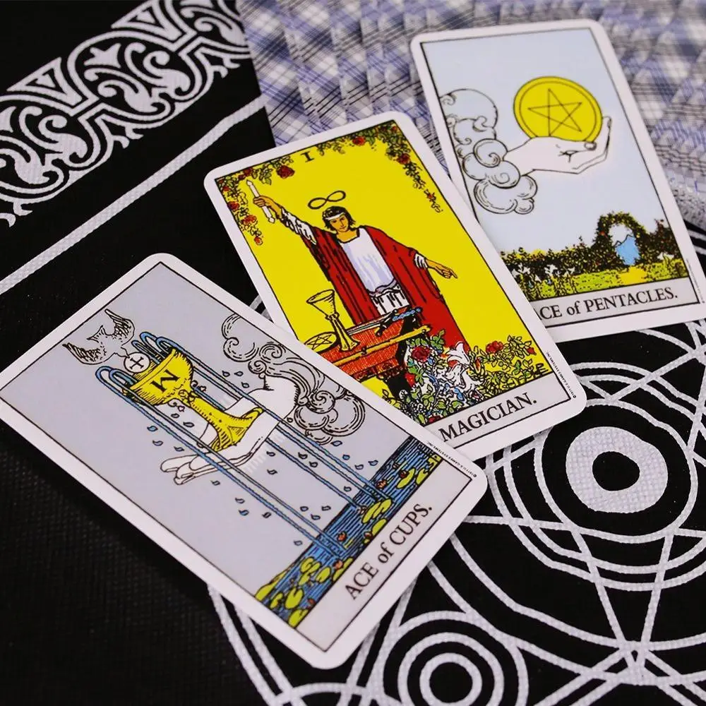 3 в 1 Таро колода для карт тарокчи таротология Универсальный ваитовый Divination Divining