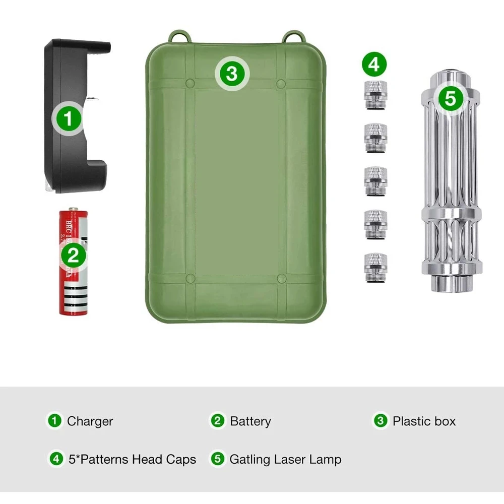 Охотничьи Мощные зеленые лазеры с регулируемым фокусом горящая зеленая лазерная