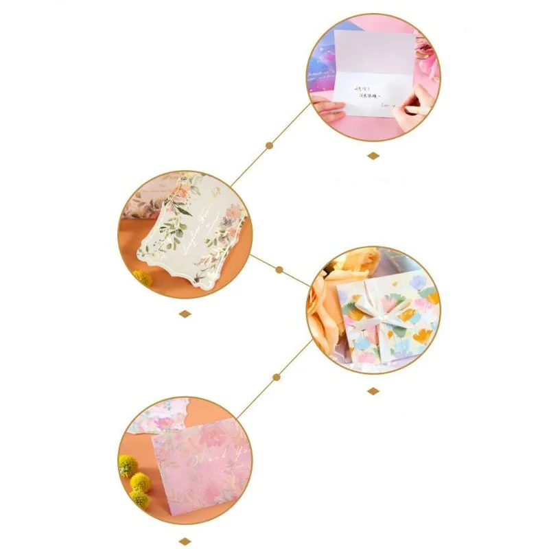 1 упак./лот высококачественный конверт с серной кислотой для свадебного