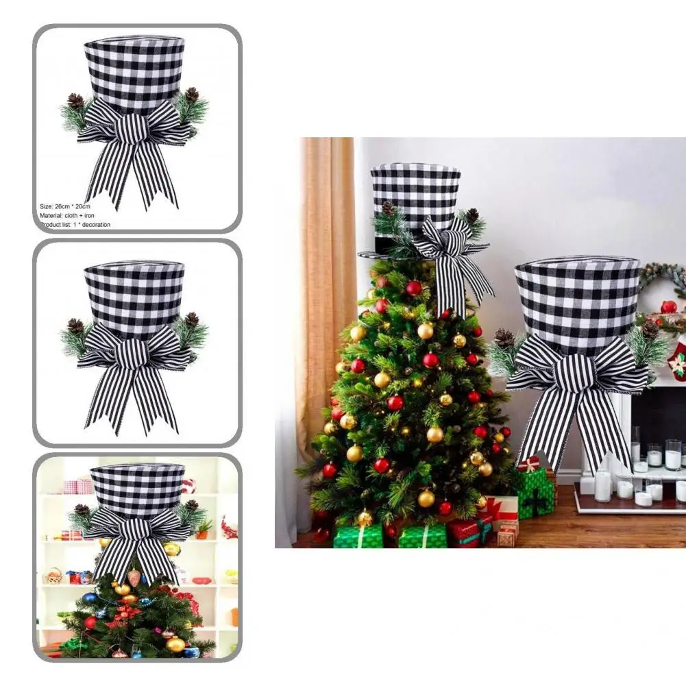 

Festive Touch Lightweight Farmhouse Xmas Decorative Topper Hat Ornament for Party