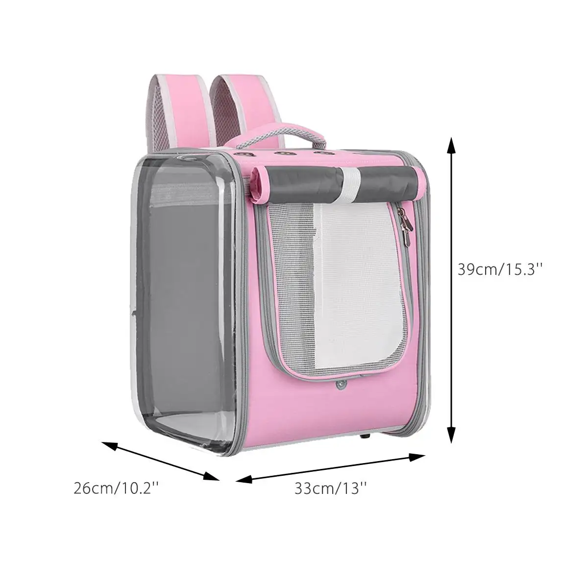 

Pet Cat Carrier Backpack Breathable Cat Backpack Outdoor Puppy Dog Transparent Carrying Bags Pet Carriers Small Dog Cat Backpack