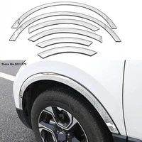 for honda crv cr v 2021 2020 2017 2018 2019 car wheel eyebrow trim rubbing bumper strip decorative stickers car accessories