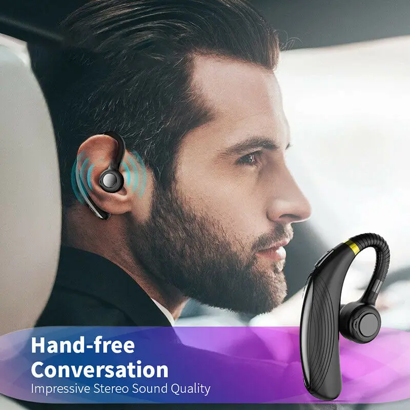 Bluetooth-наушники V5 Беспроводная Bluetooth-гарнитура беспроводные наушники с микрофоном