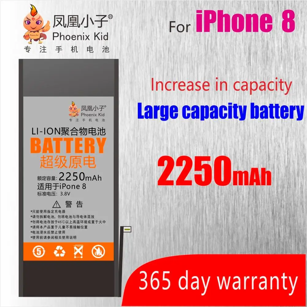 For 8G Battery Батарея телефона для iPhone 5S 6G 6s 6plus 6s Plus bateria с ремонтными инструментами 0 циклов замены батареи 6 6s Plus батарея телефона - Цвет: For 8G Battery