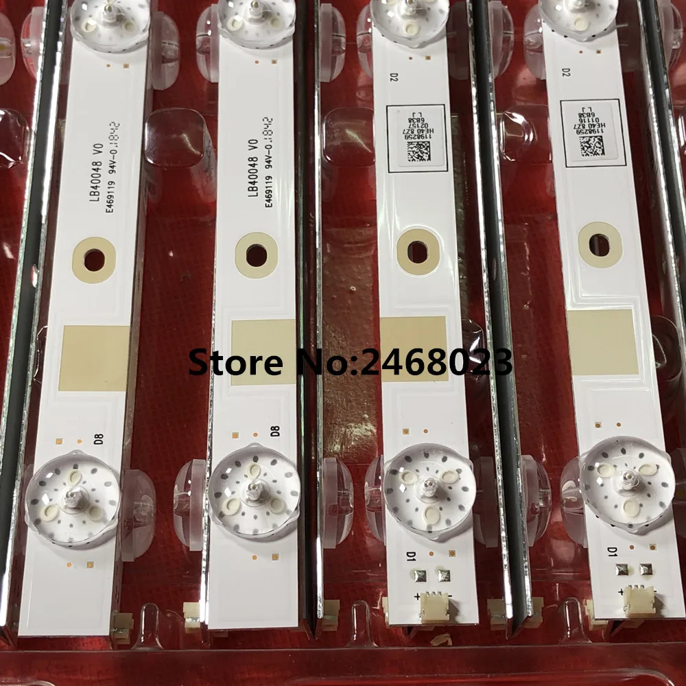 3 шт. 40 дюймов 760 мм светодиодный полосы для JHD400N2F31 TXL1QL LC 40LB601U|Светодиодные ленты| |
