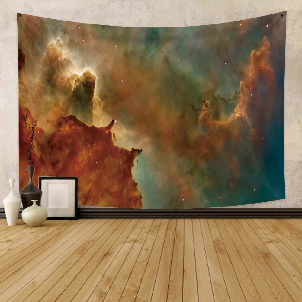 

Laeacco Abstract Starry Sky Tapestry Wall Hanging Modern Psychedelic Home Decor For Living Room Bedroom Artistic Wall Decor